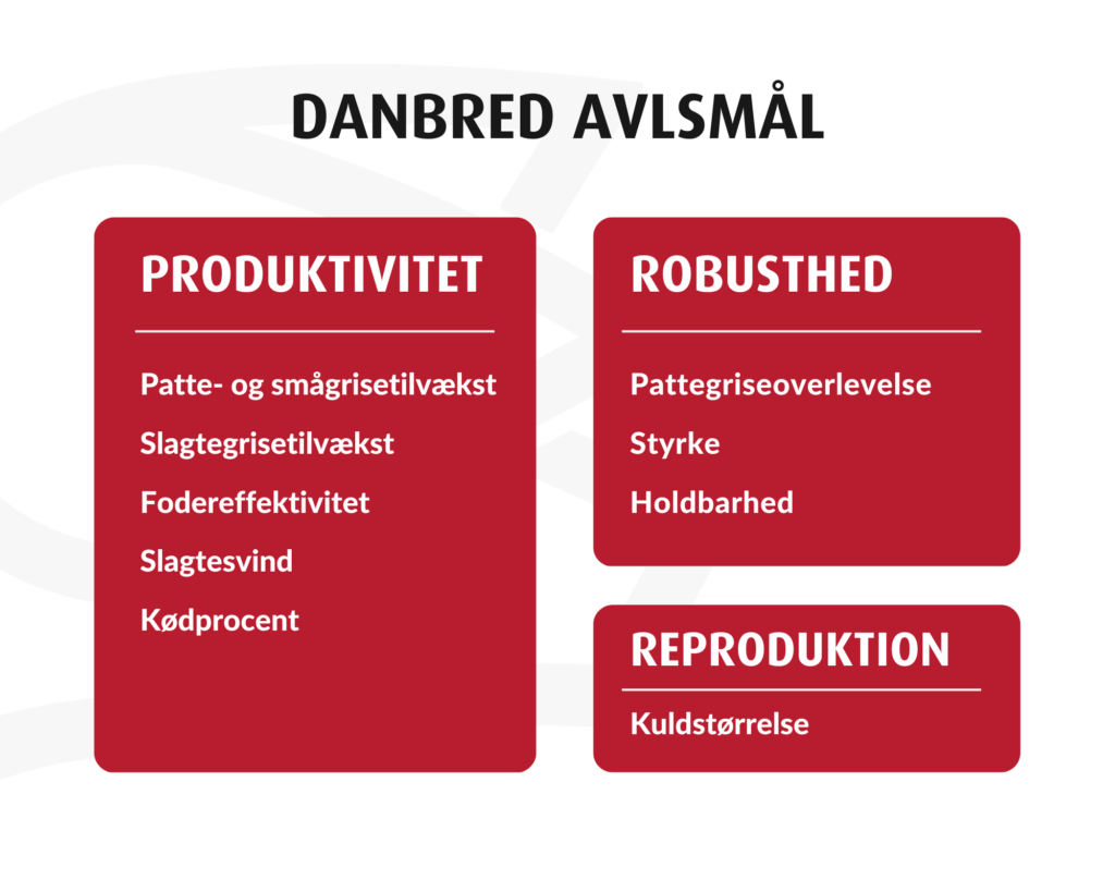 DanBred avlsmål